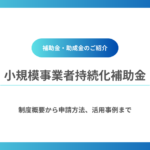 小規模事業者持続化補助金